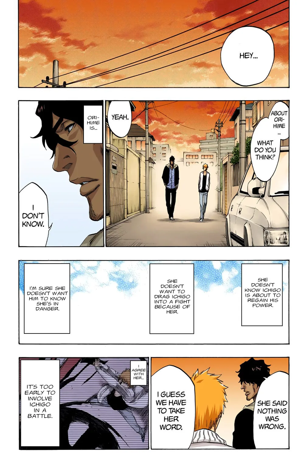 Bleach Colored Manga