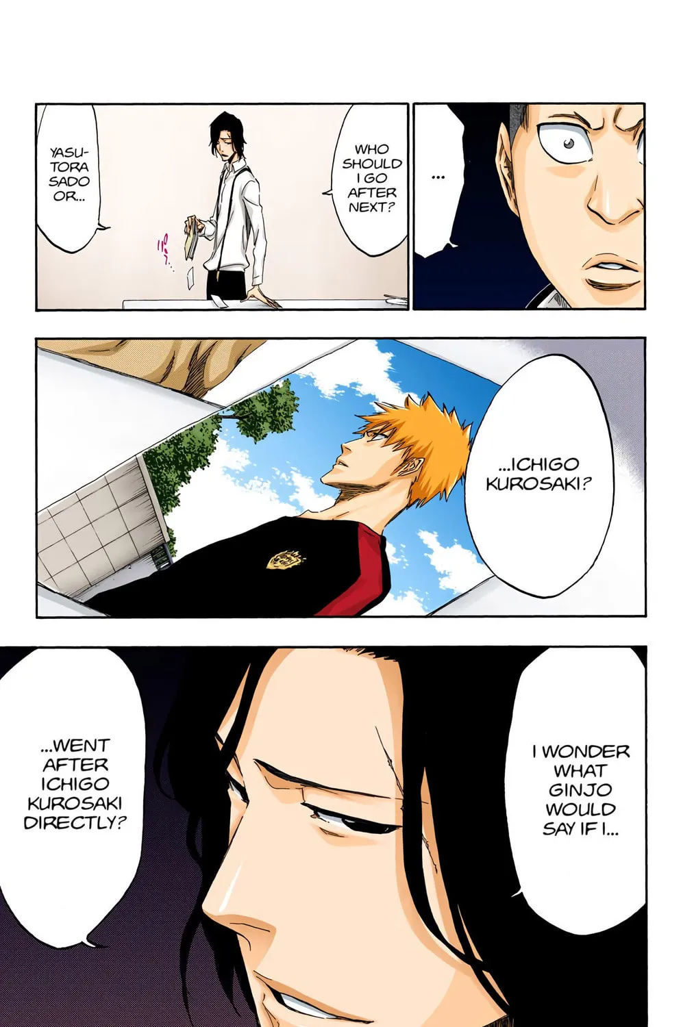 Bleach Colored Manga