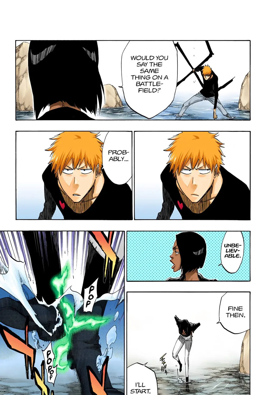 Bleach Colored Manga