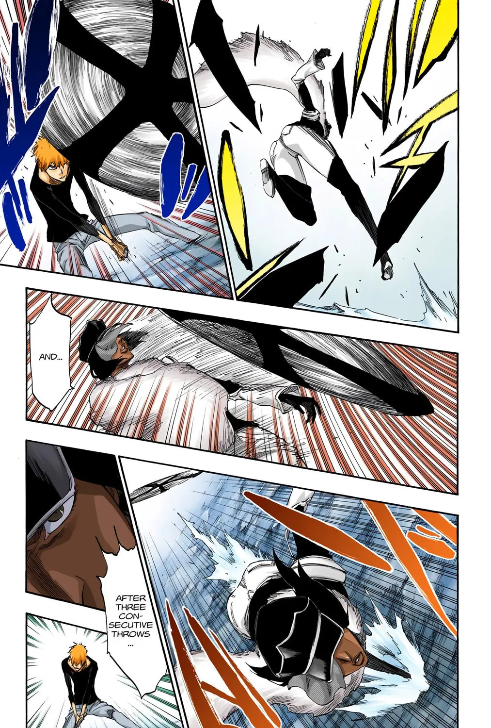 Bleach Colored Manga