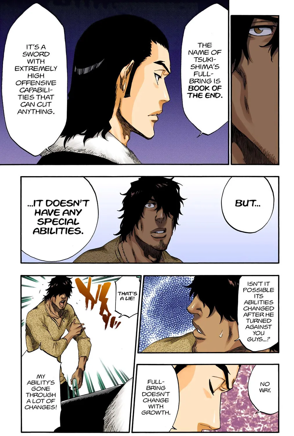 Bleach Colored Manga