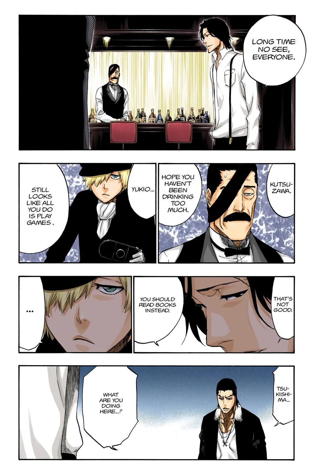 Bleach Colored Manga
