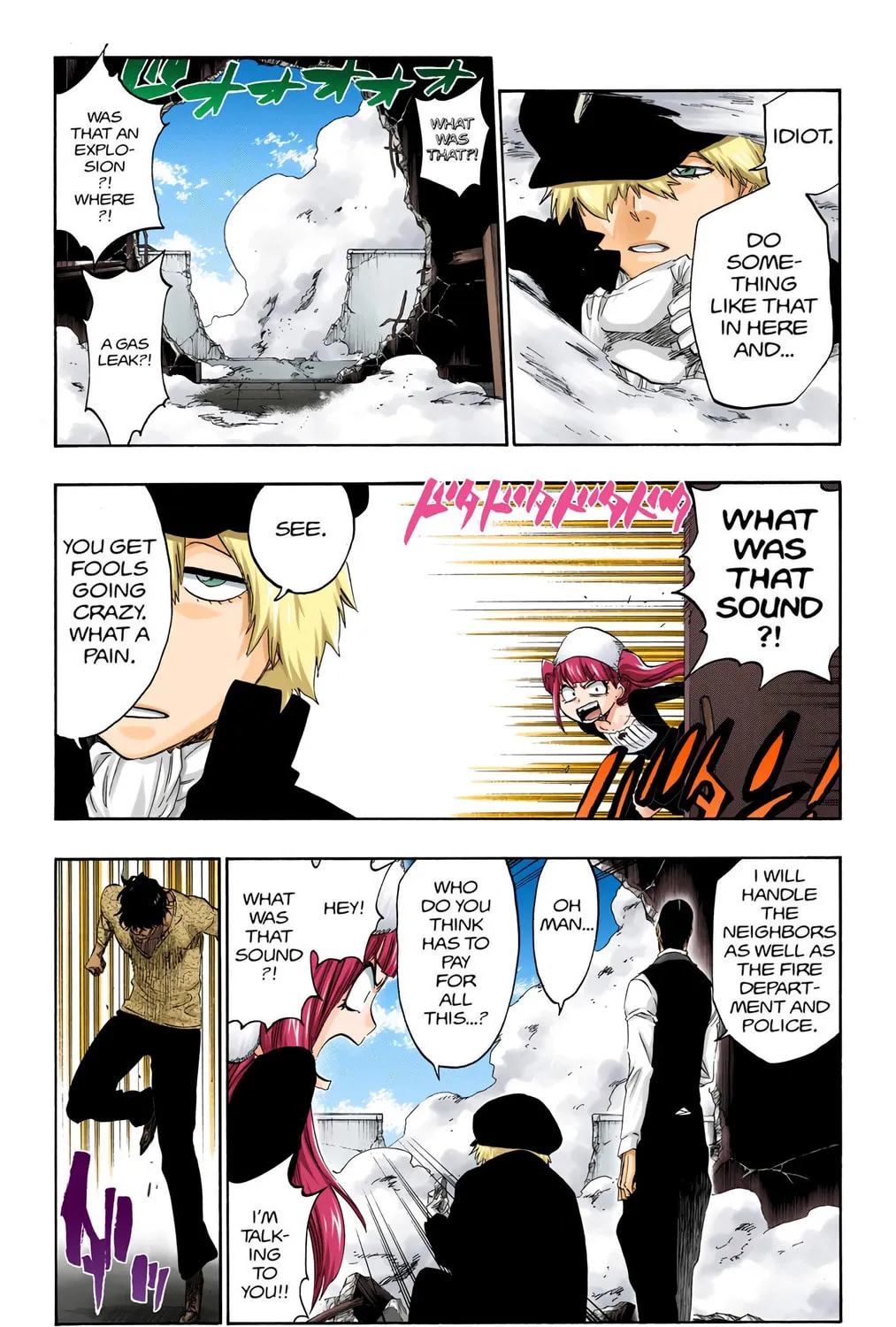 Bleach Colored Manga