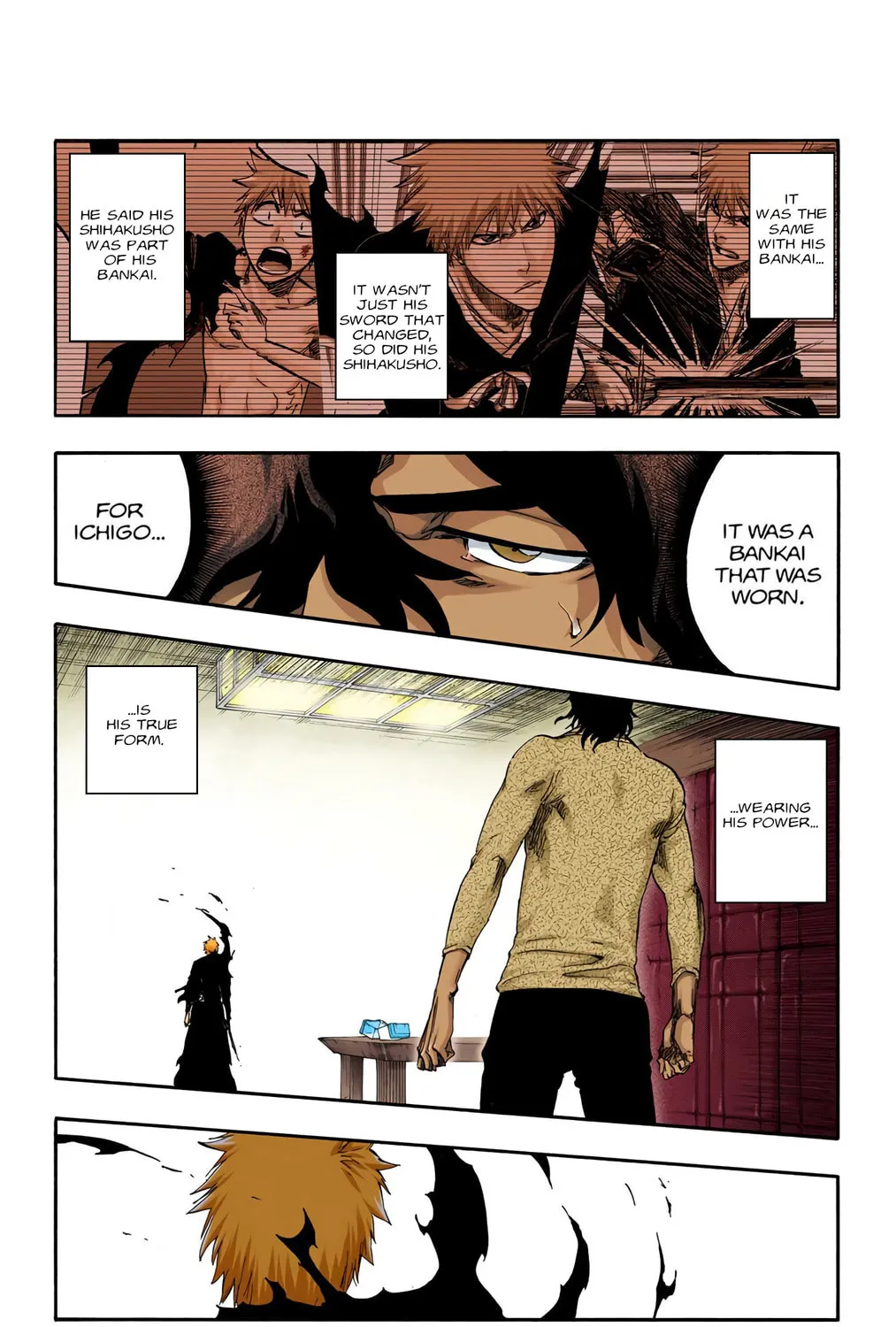 Bleach Colored Manga
