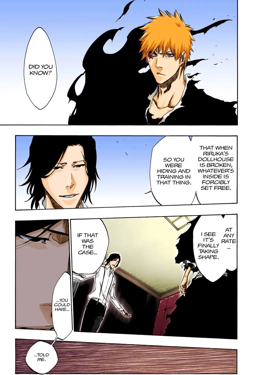 Bleach Colored Manga