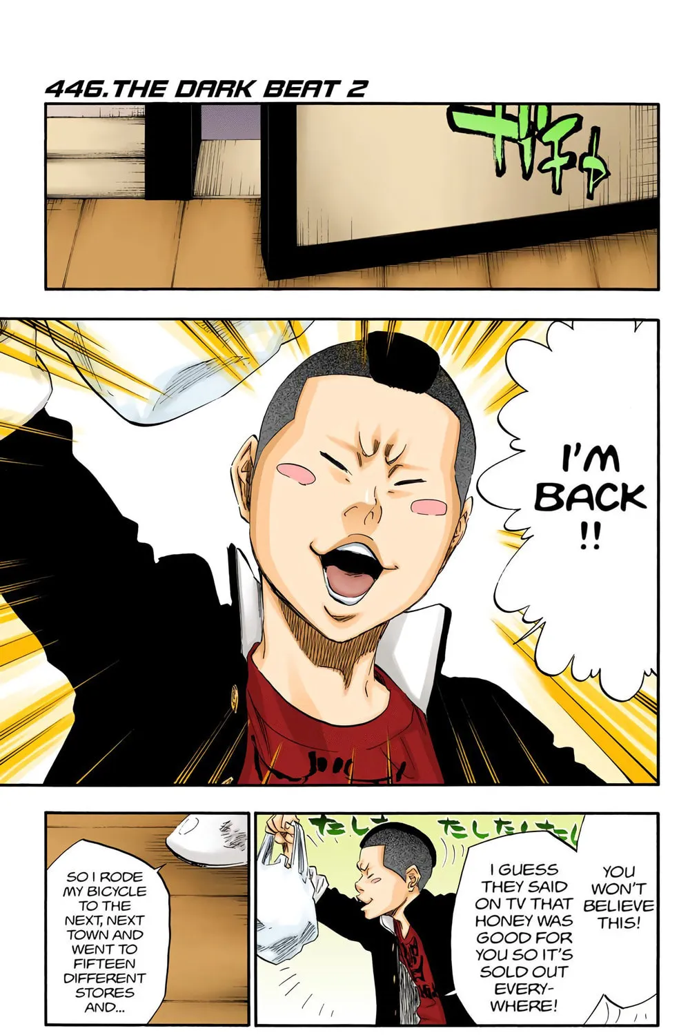 Bleach Colored Manga