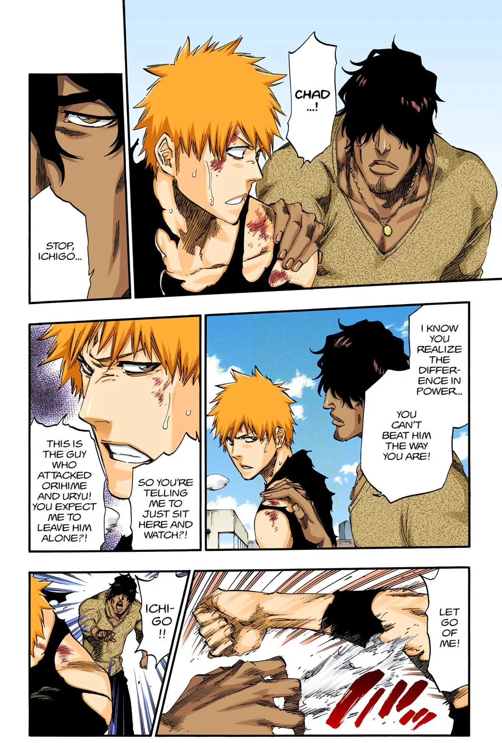 Bleach Colored Manga