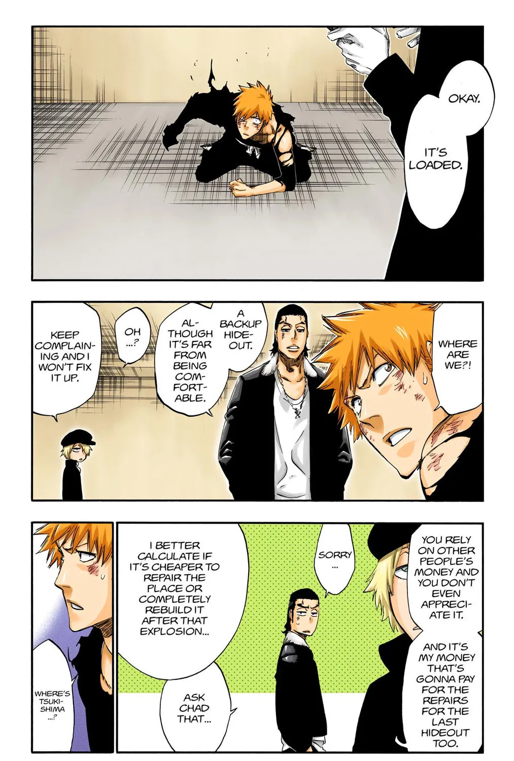 Bleach Colored Manga