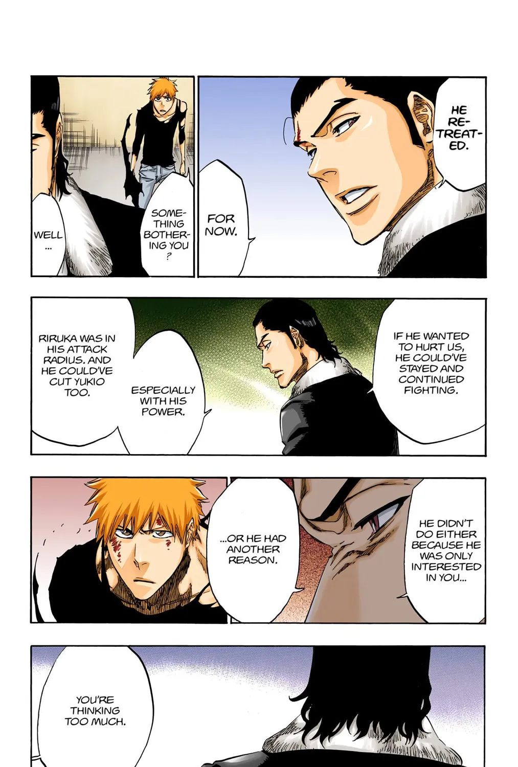 Bleach Colored Manga