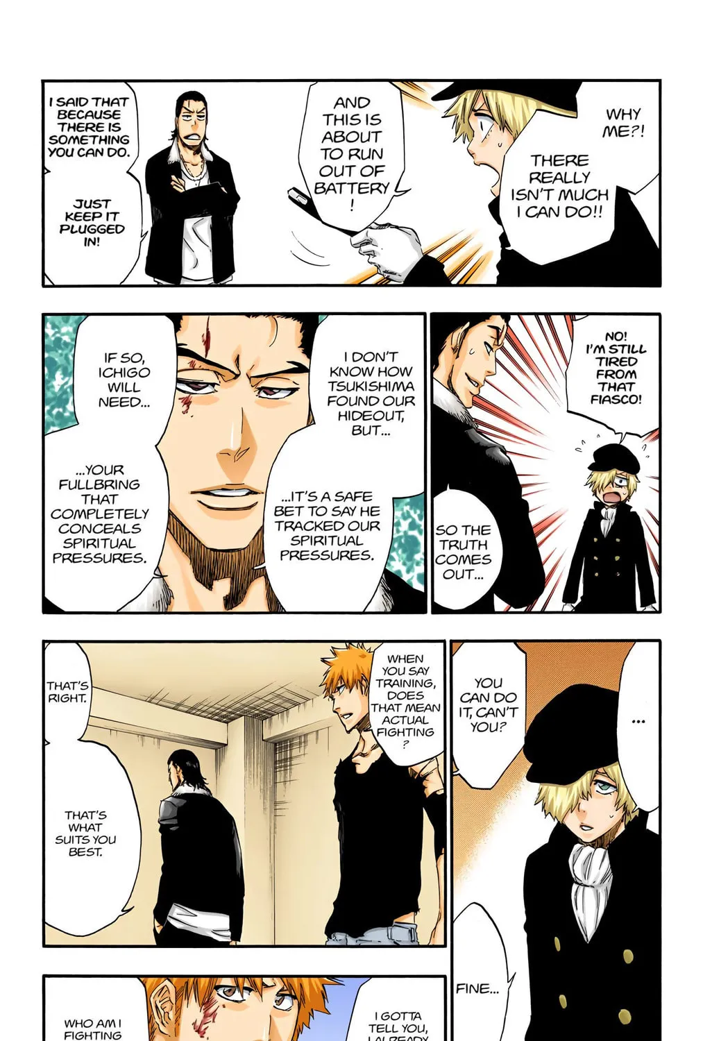 Bleach Colored Manga