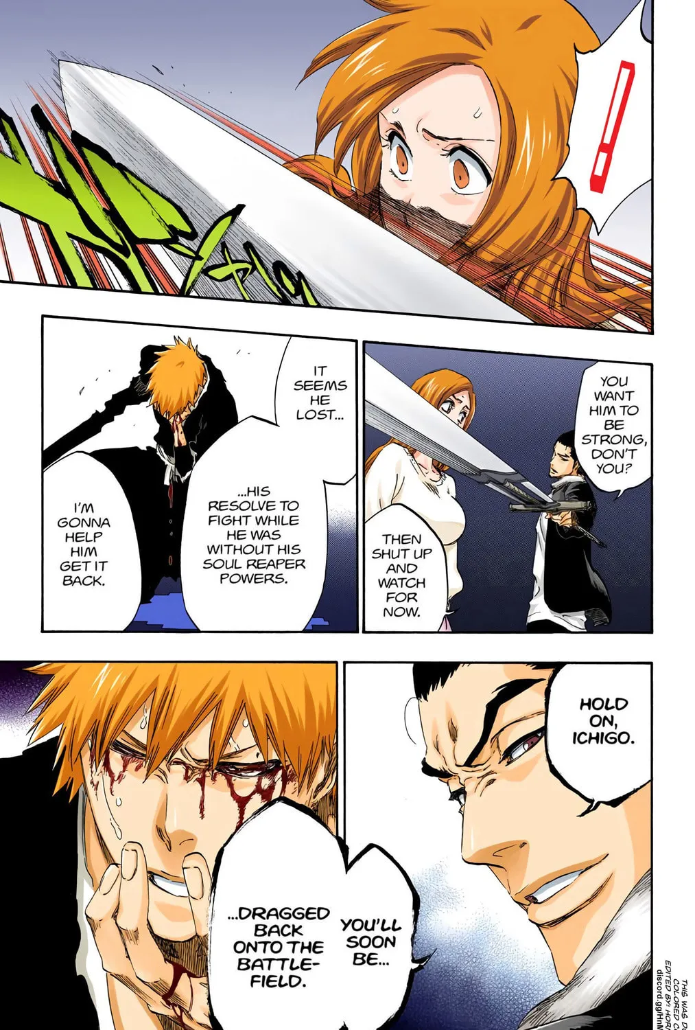 Bleach Colored Manga