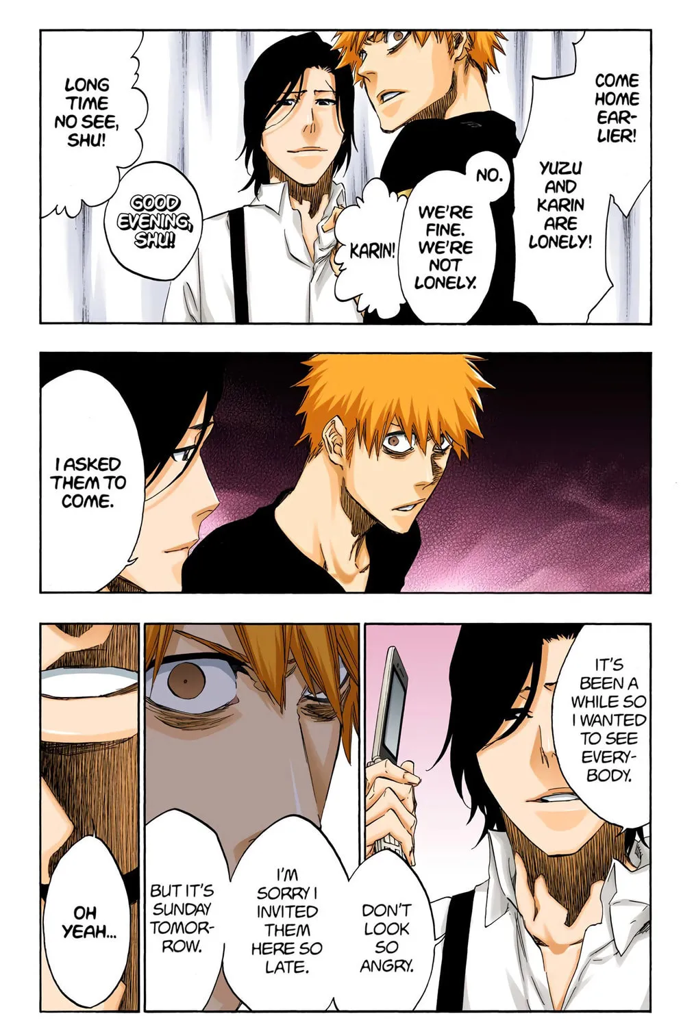 Bleach Colored Manga