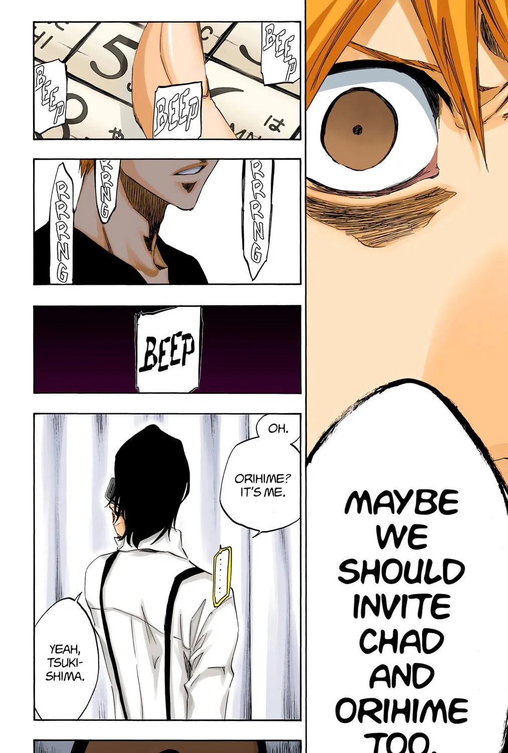 Bleach Colored Manga
