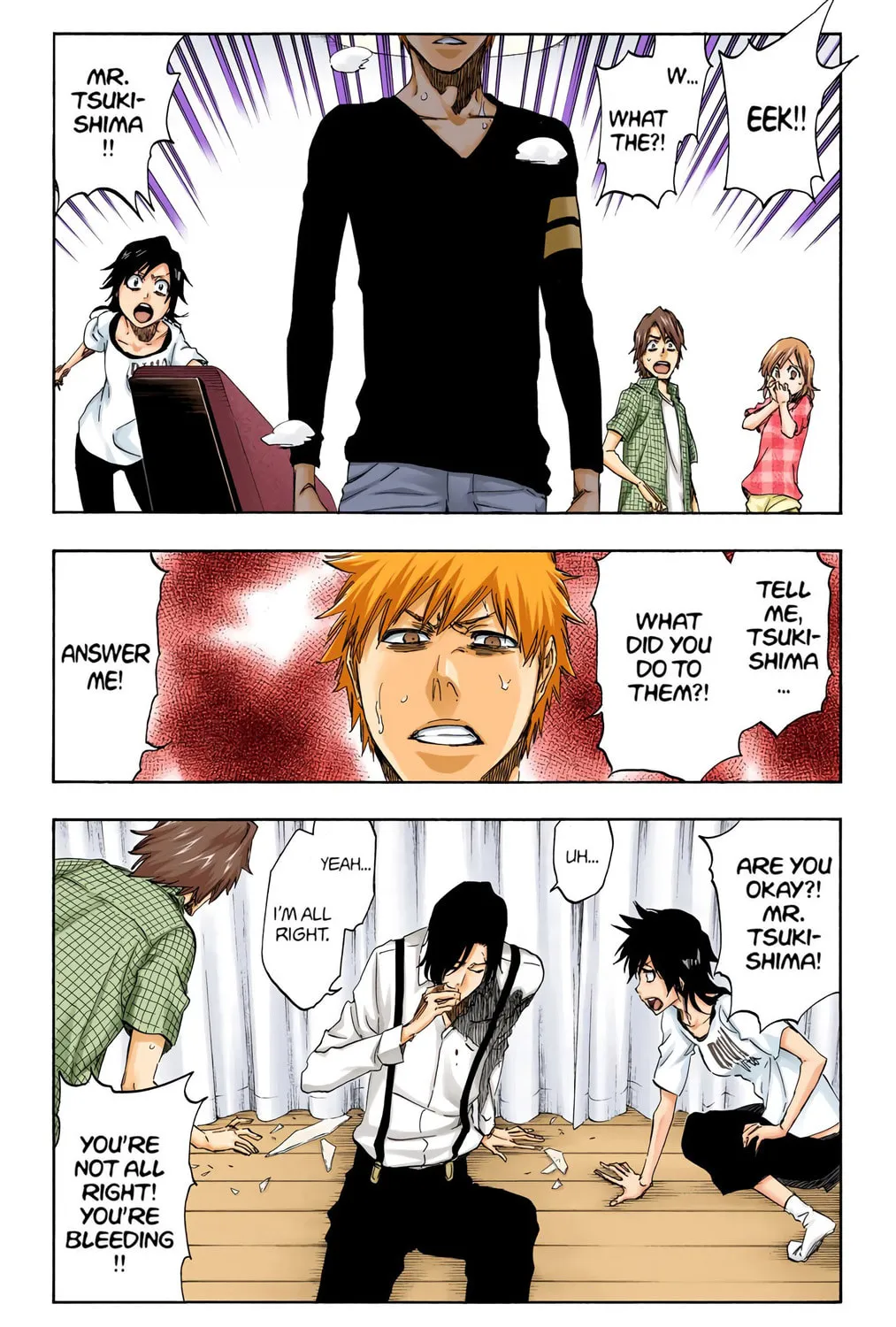 Bleach Colored Manga