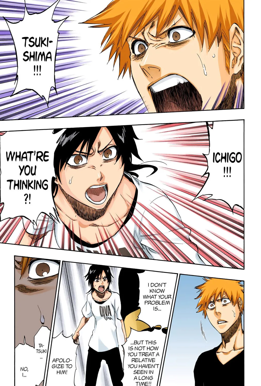 Bleach Colored Manga