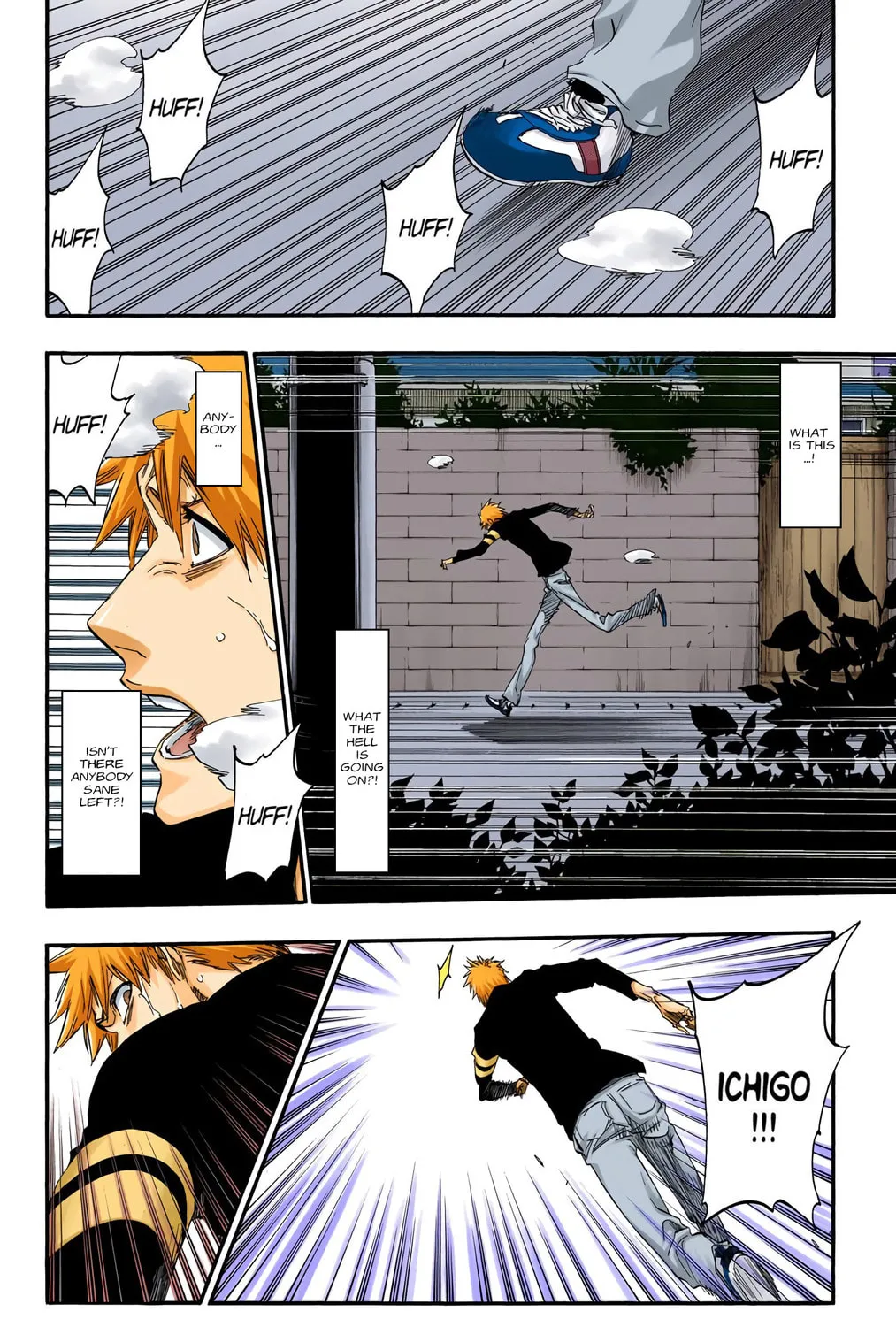 Bleach Colored Manga