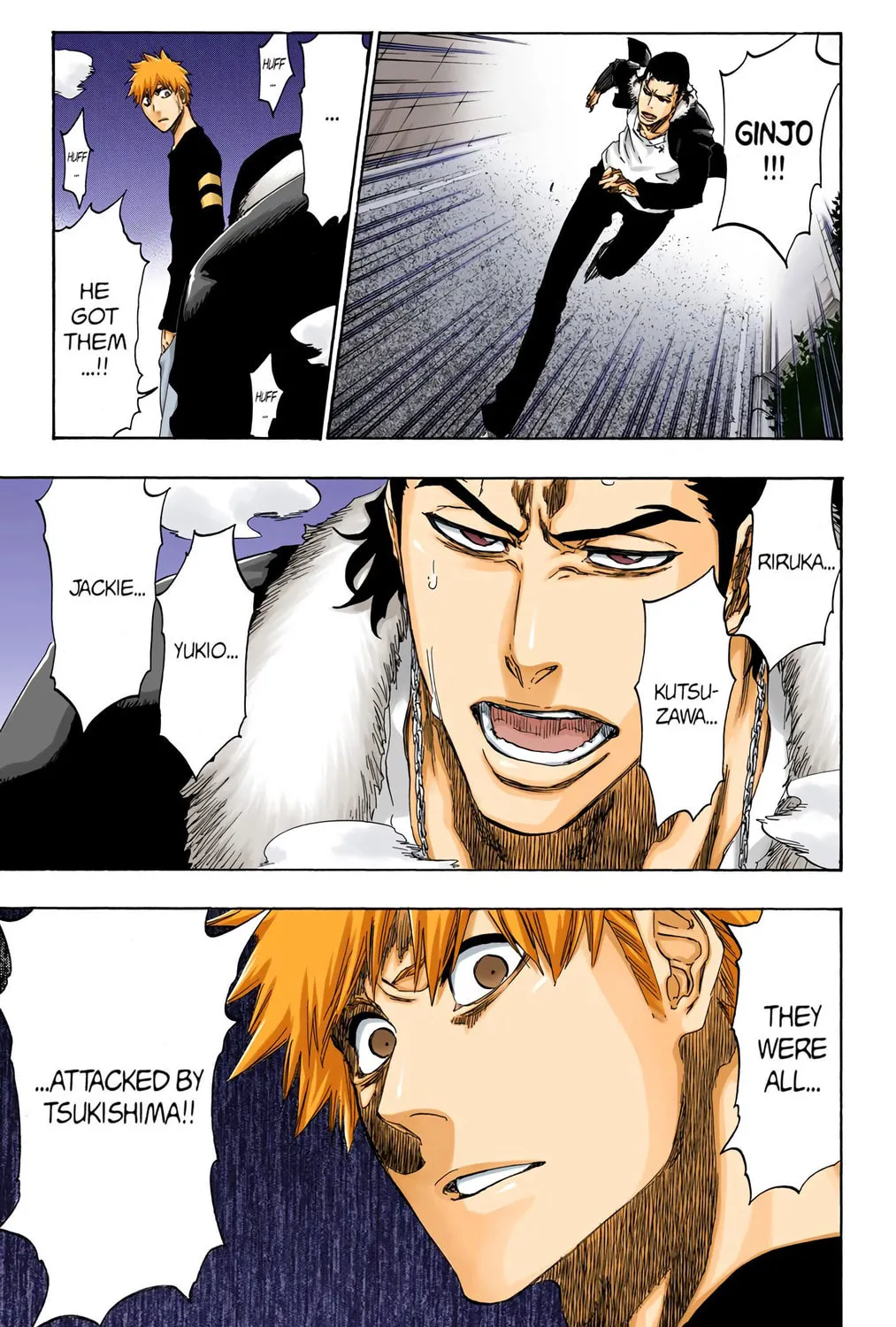 Bleach Colored Manga