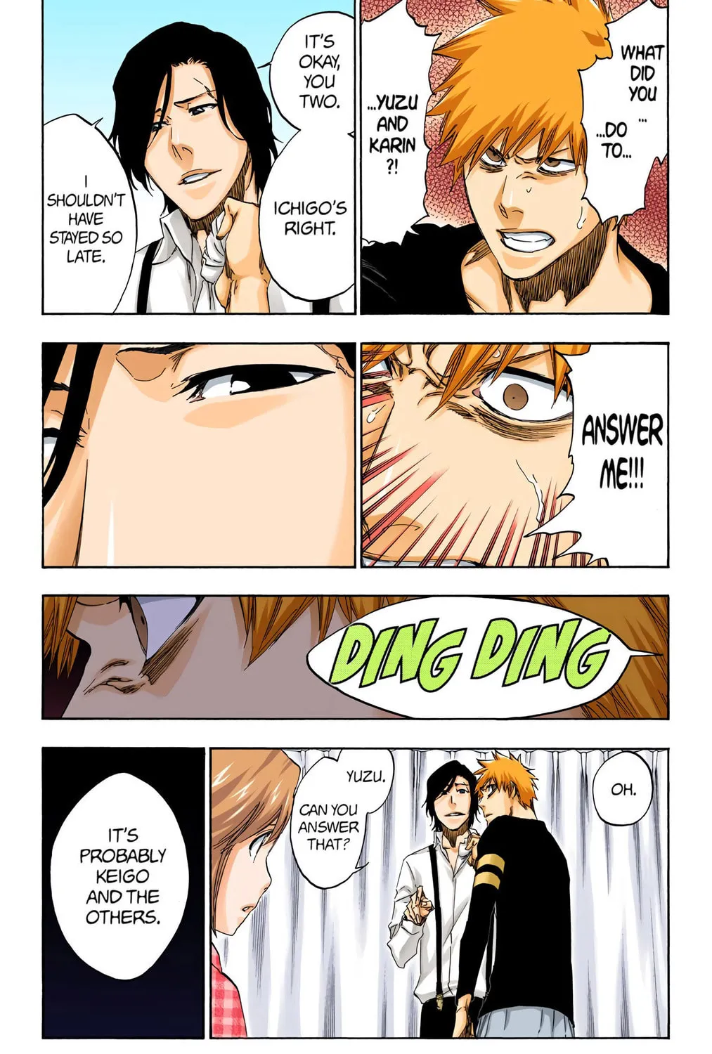 Bleach Colored Manga