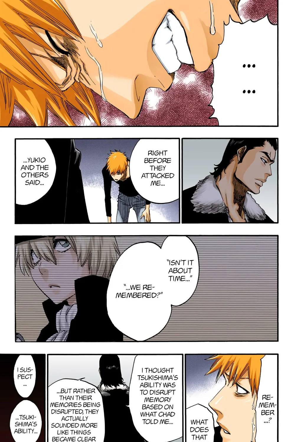 Bleach Colored Manga