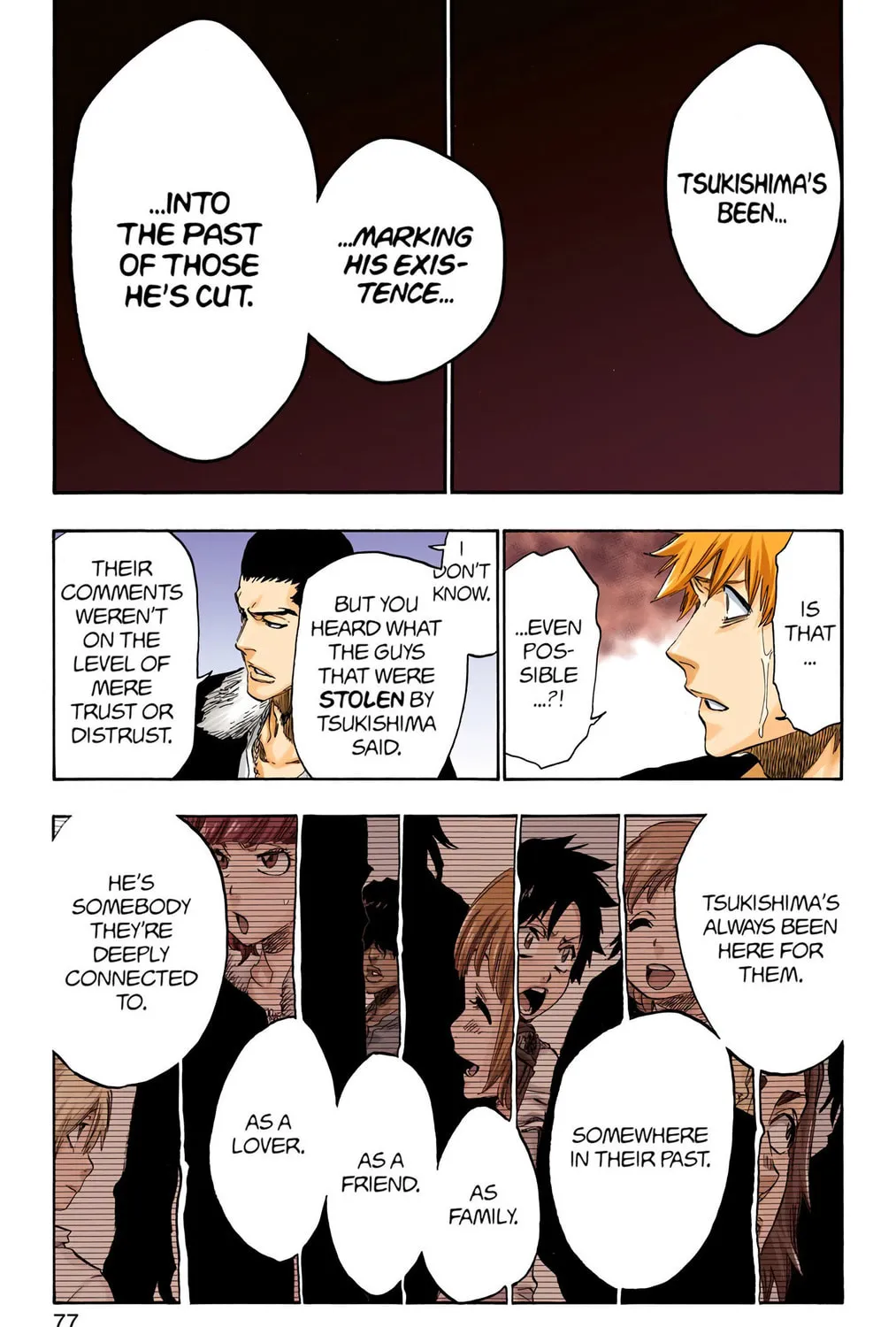 Bleach Colored Manga