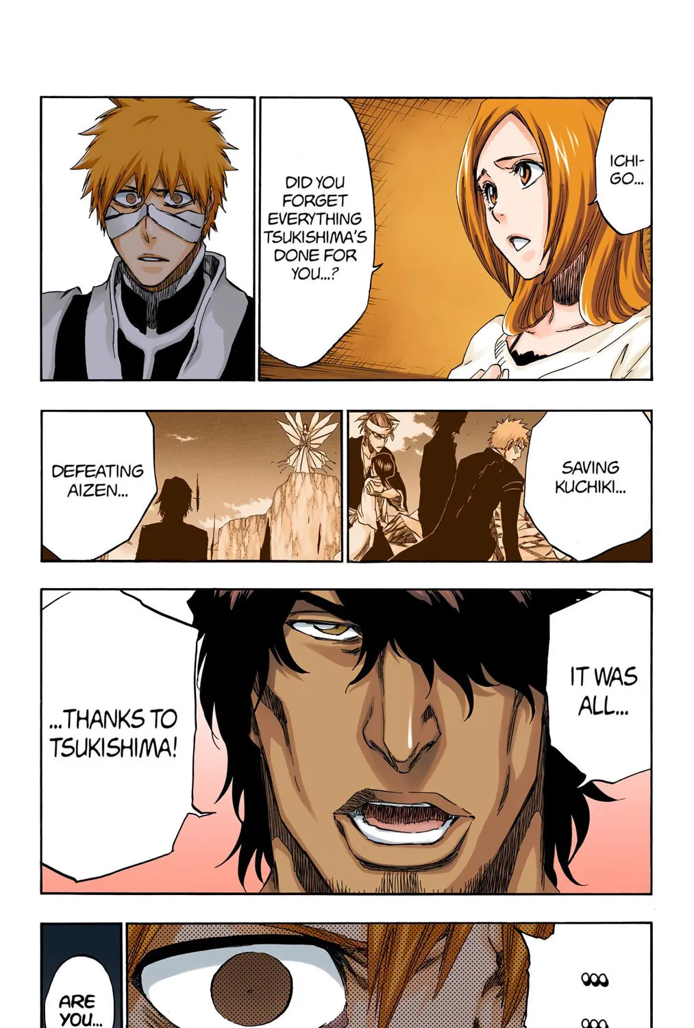 Bleach Colored Manga