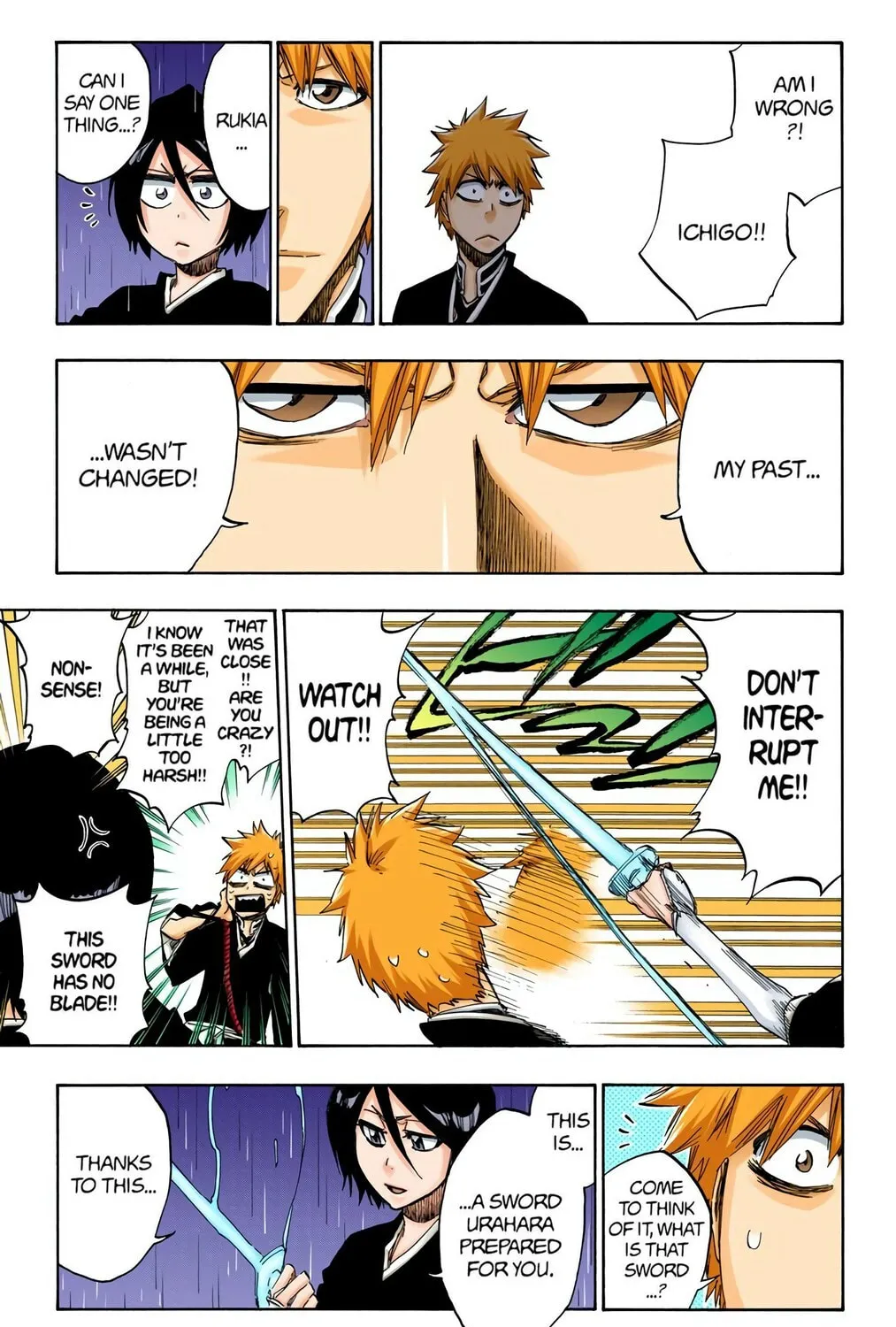 Bleach Colored Manga