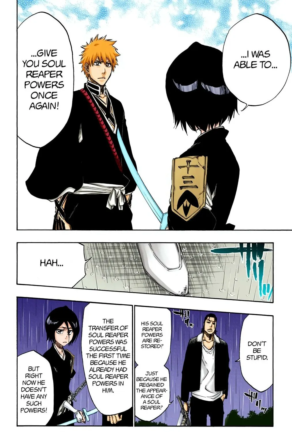 Bleach Colored Manga