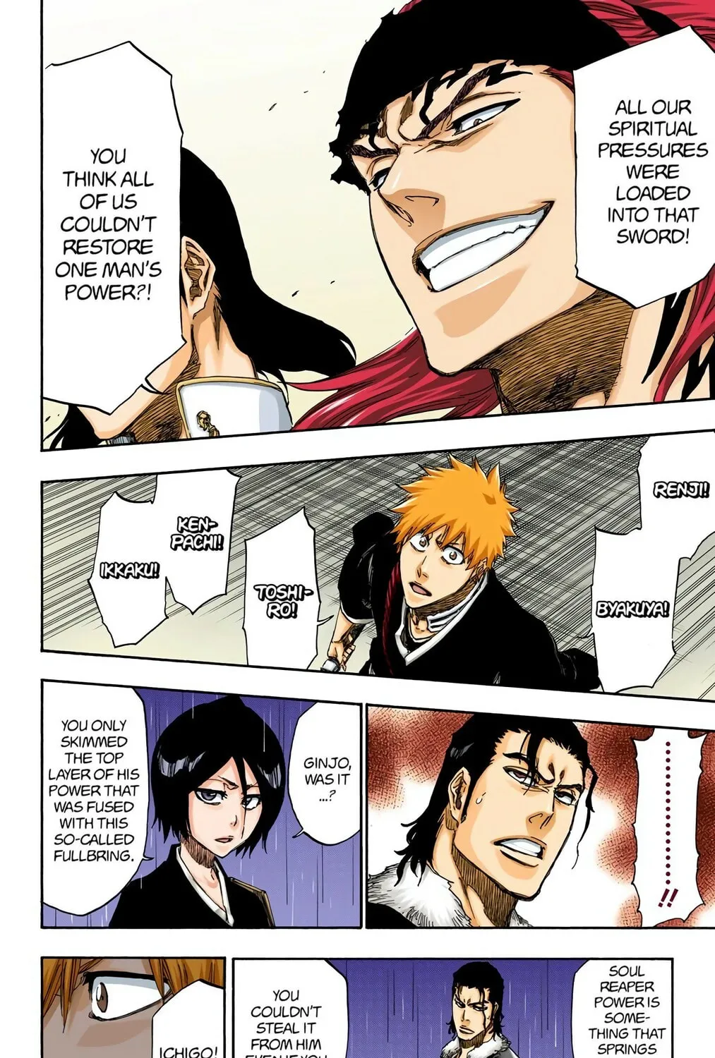 Bleach Colored Manga