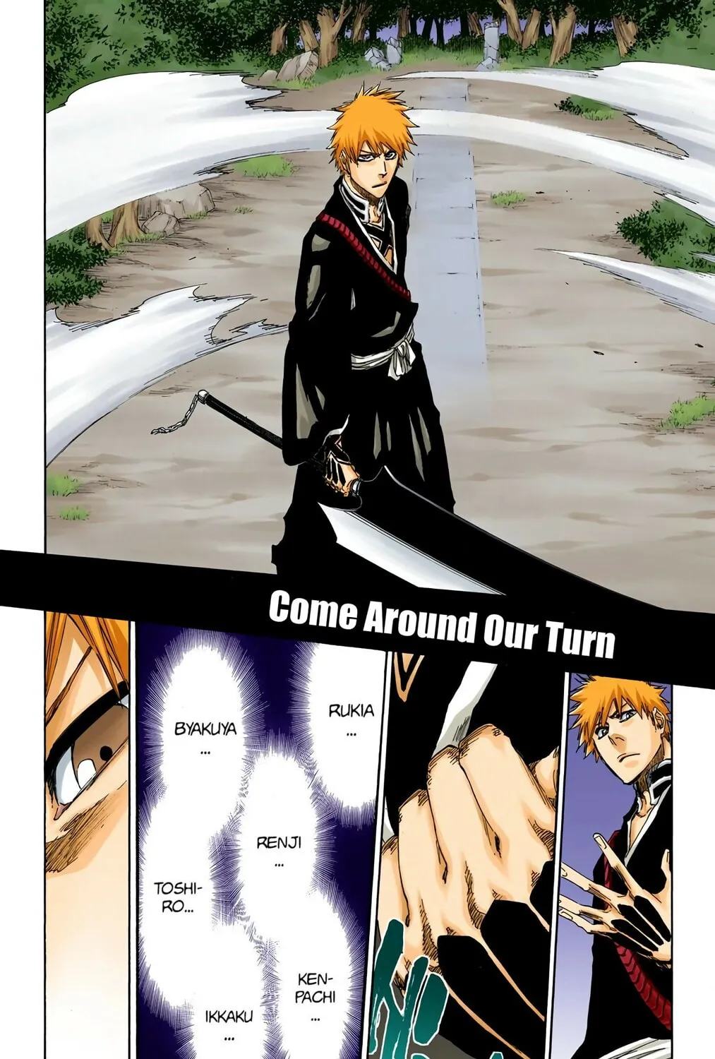 Bleach Colored Manga