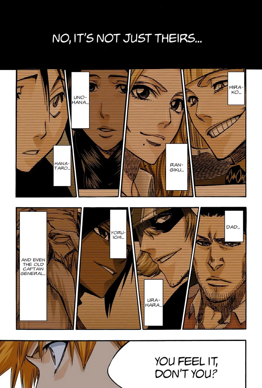 Bleach Colored Manga