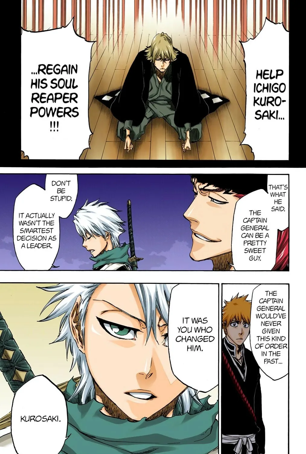 Bleach Colored Manga