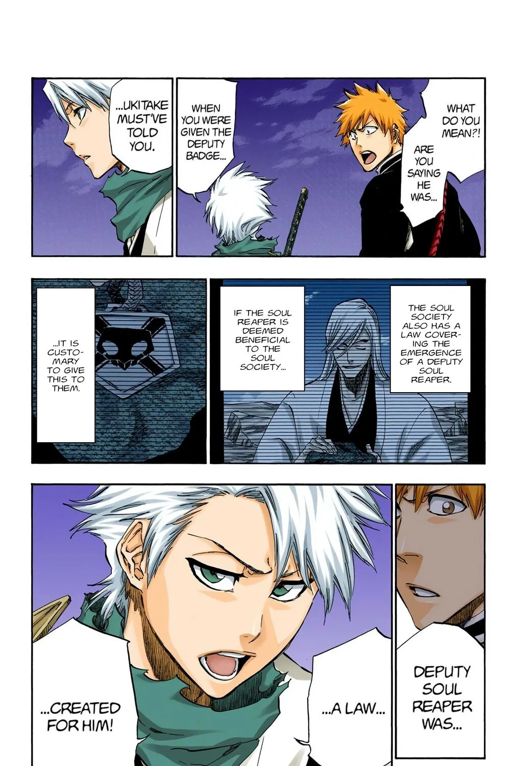 Bleach Colored Manga