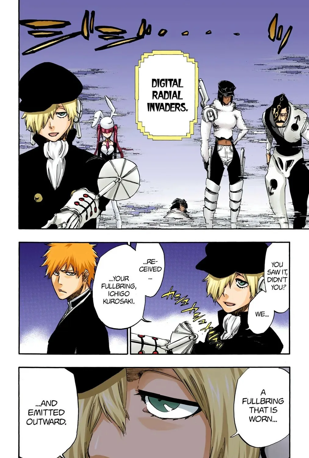 Bleach Colored Manga