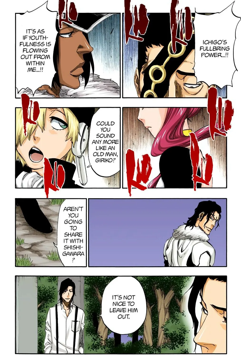 Bleach Colored Manga