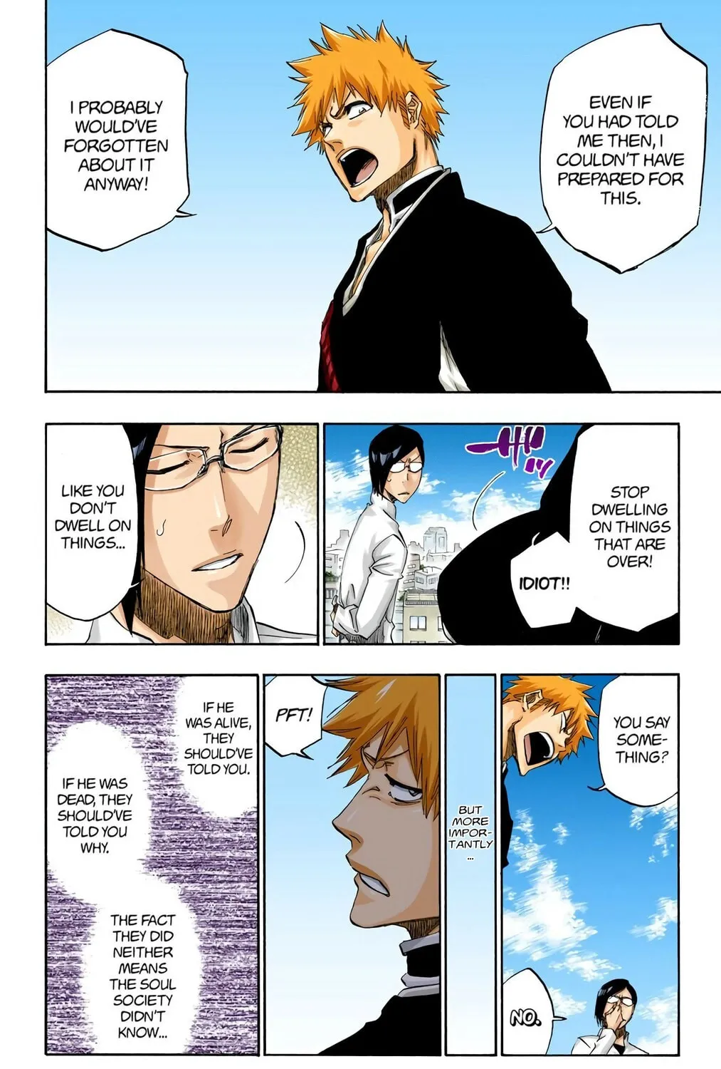 Bleach Colored Manga