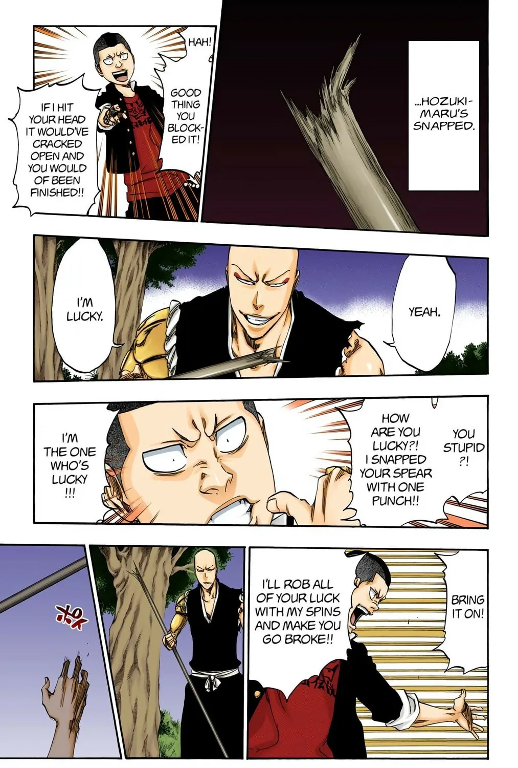 Bleach Colored Manga