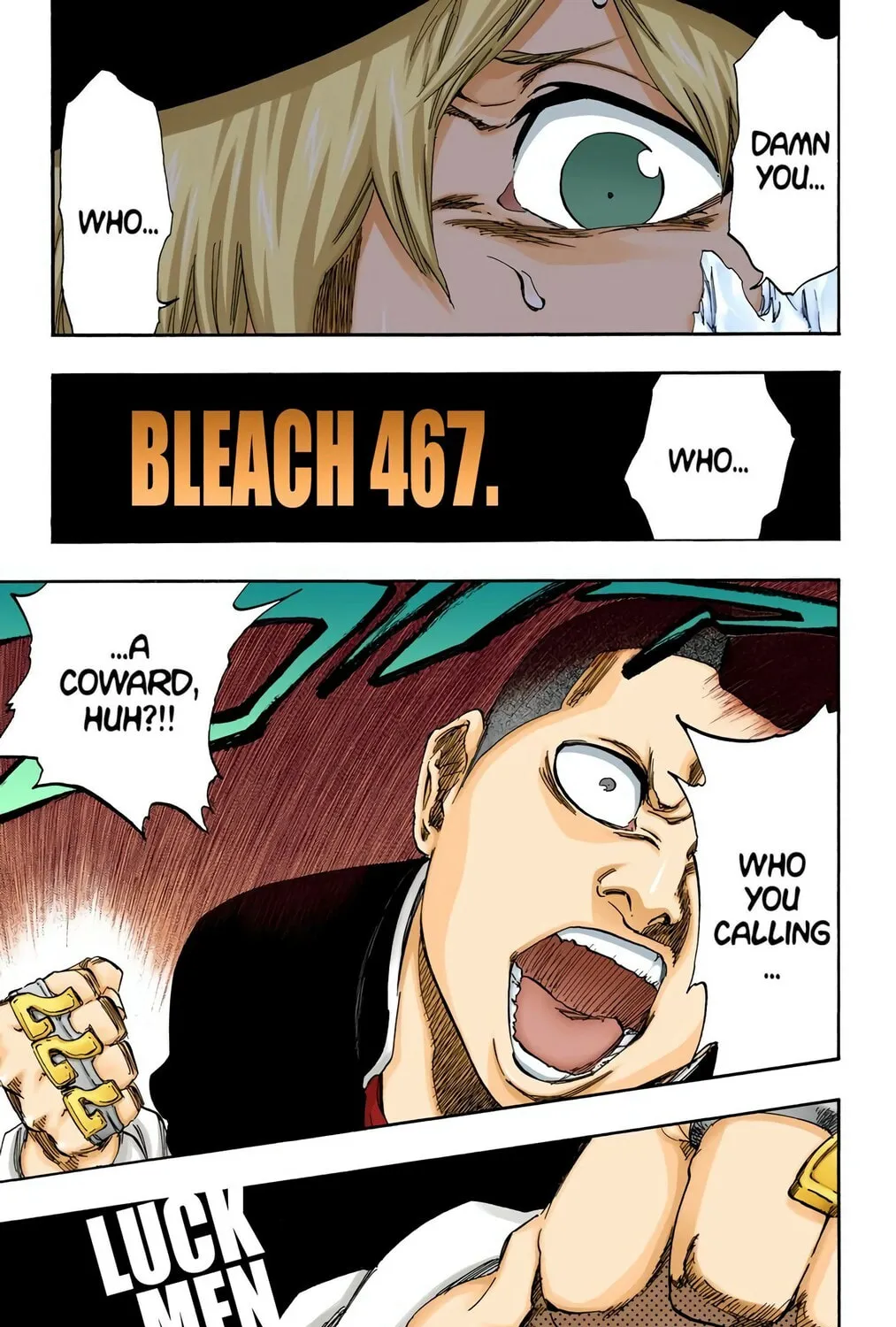 Bleach Colored Manga