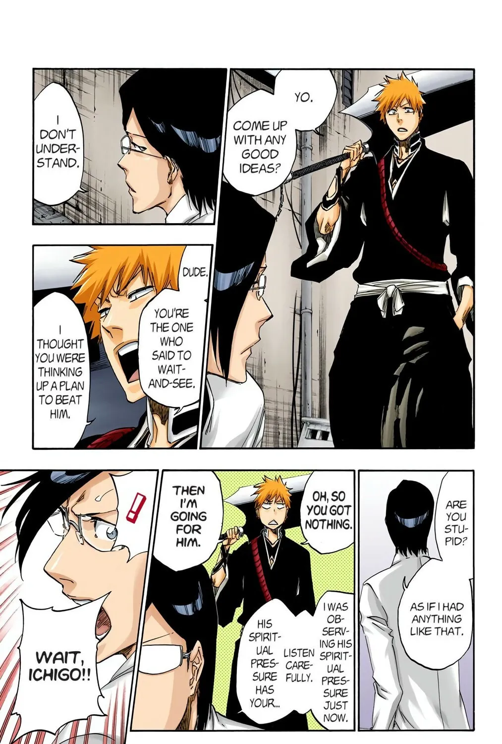 Bleach Colored Manga