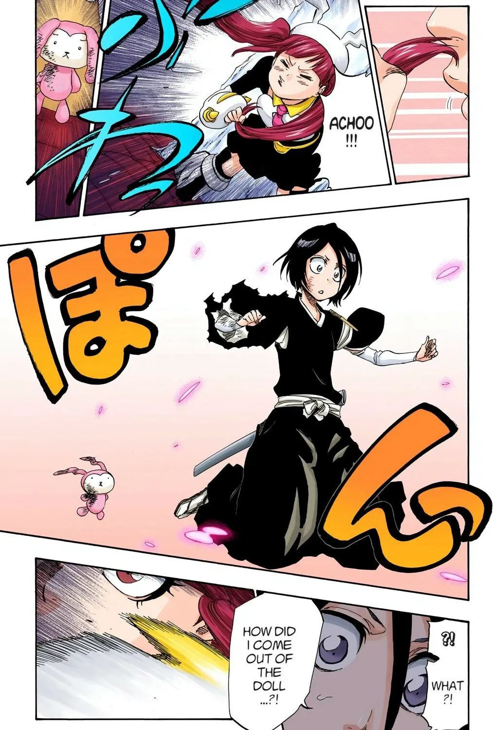 Bleach Colored Manga