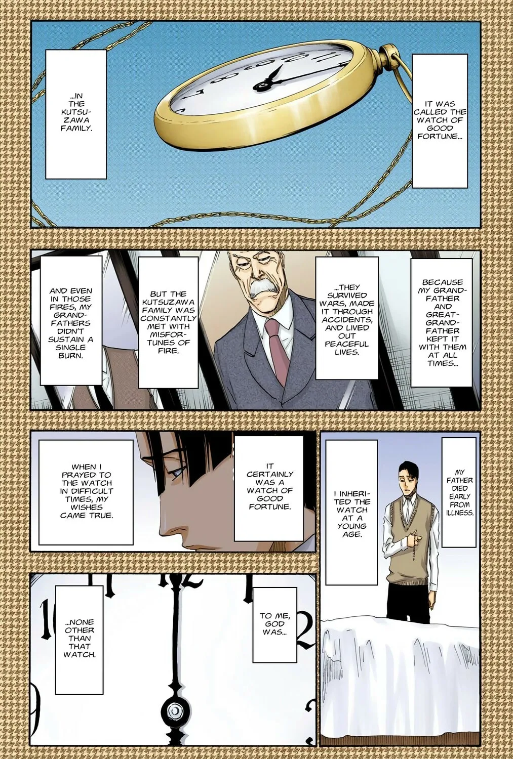 Bleach Colored Manga