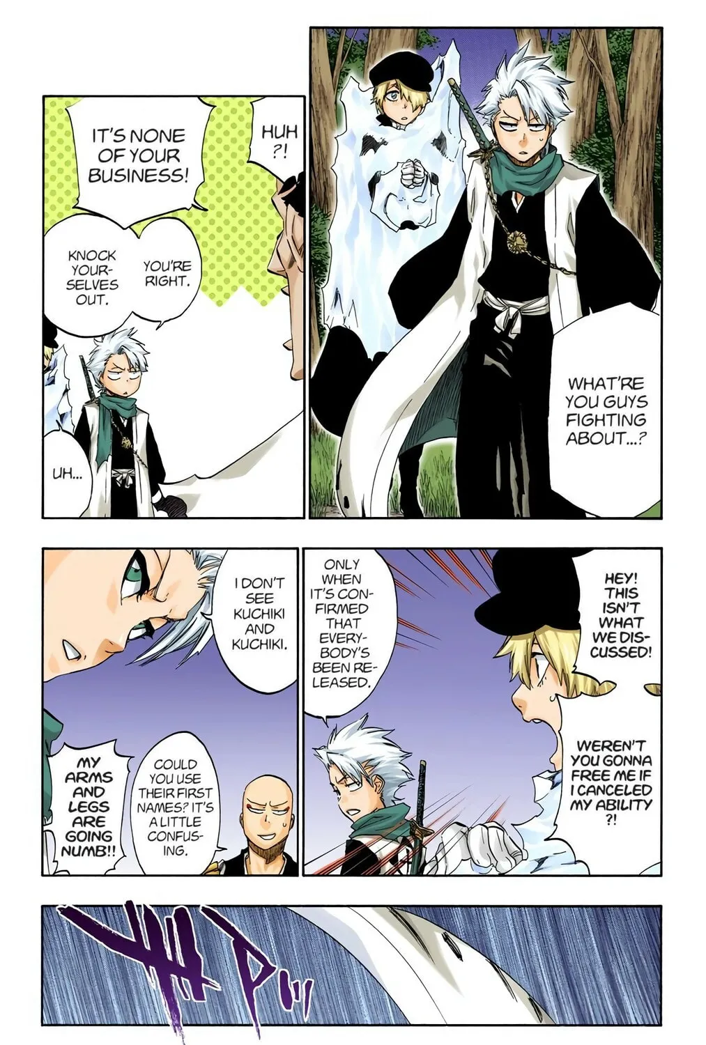 Bleach Colored Manga