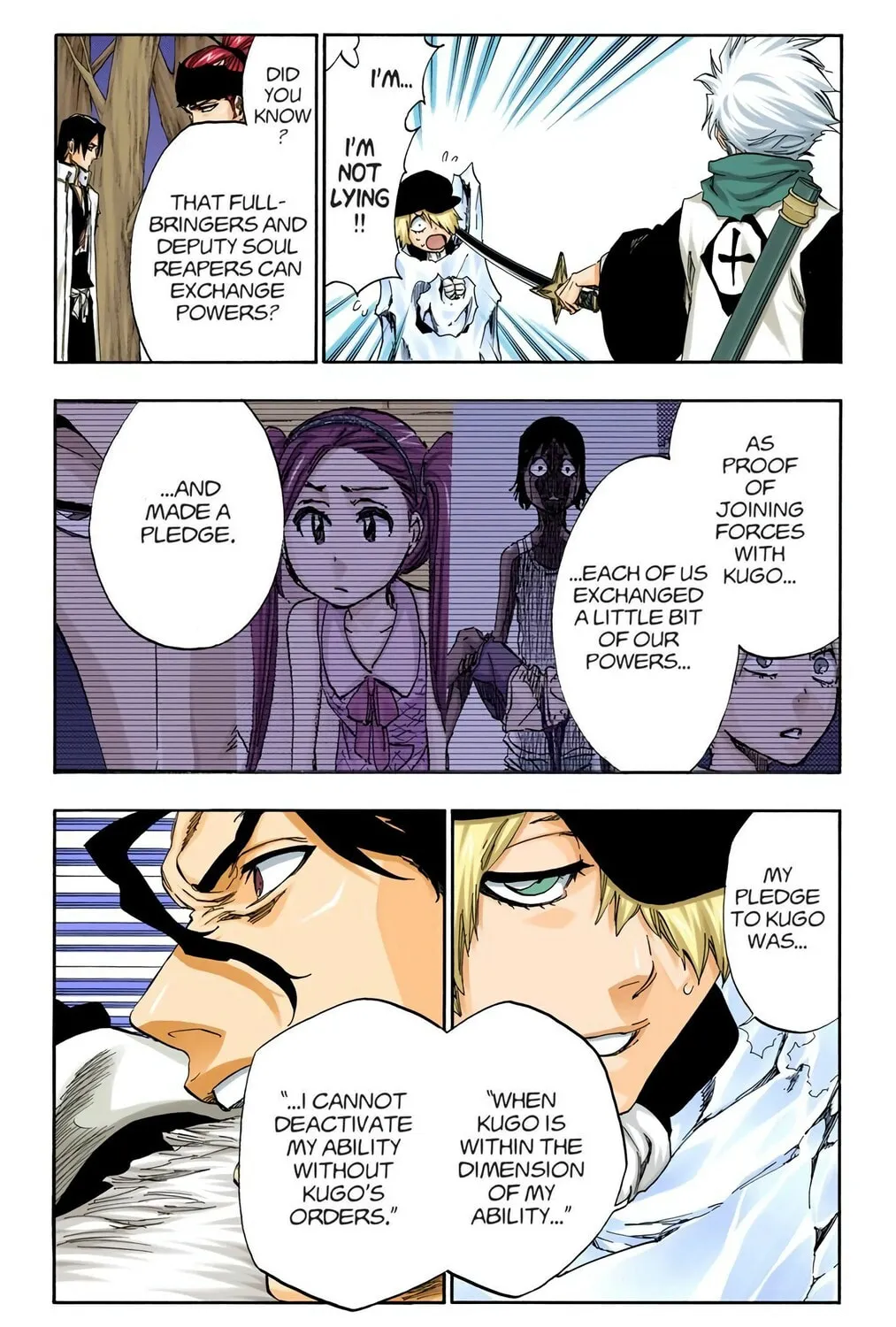 Bleach Colored Manga