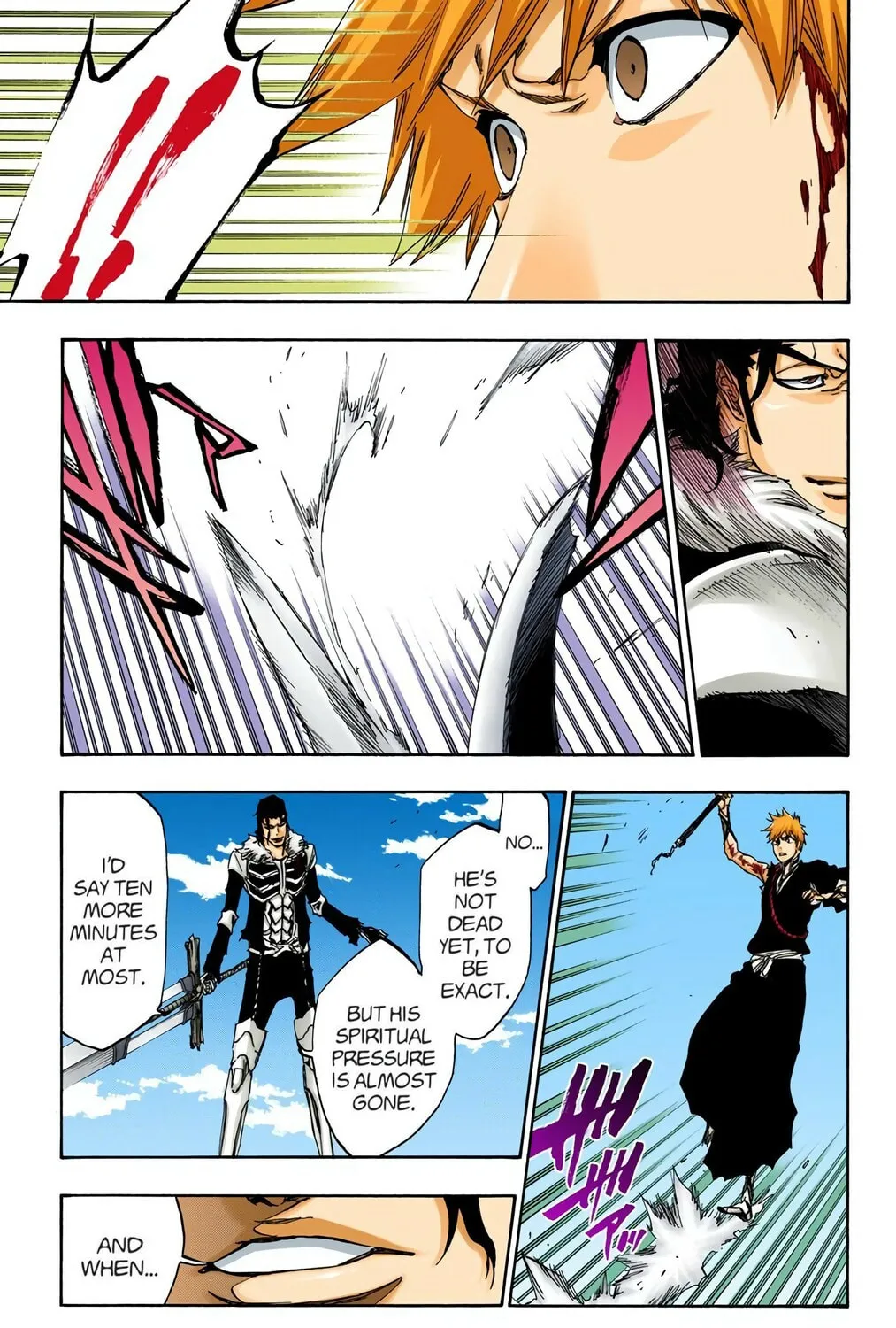 Bleach Colored Manga