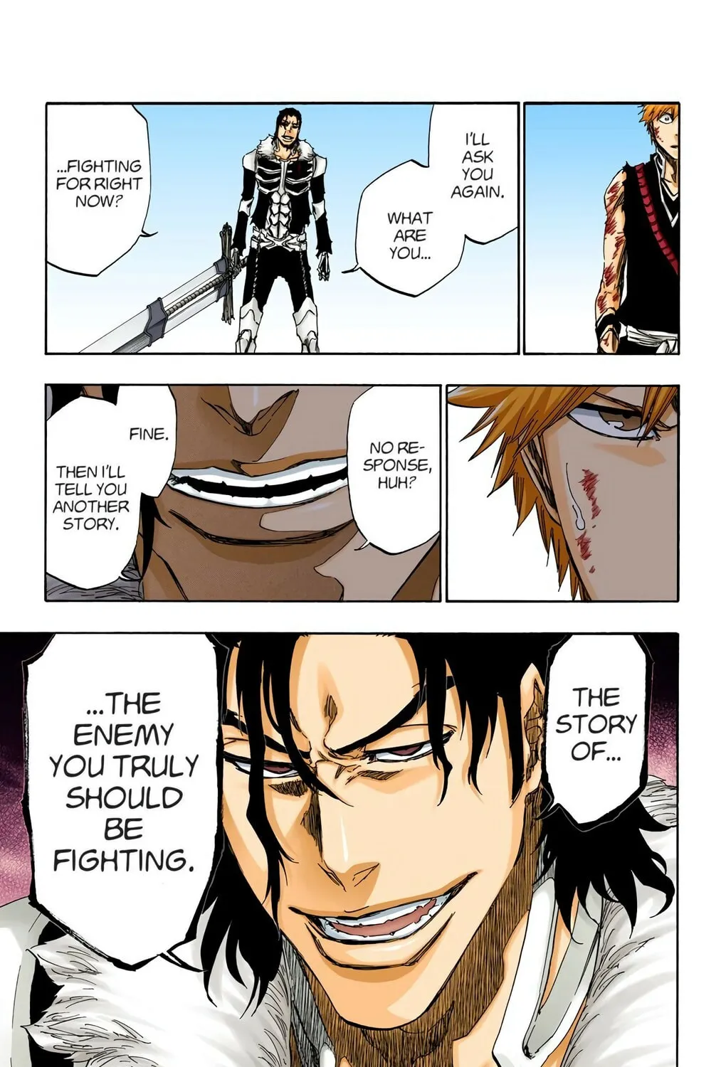 Bleach Colored Manga