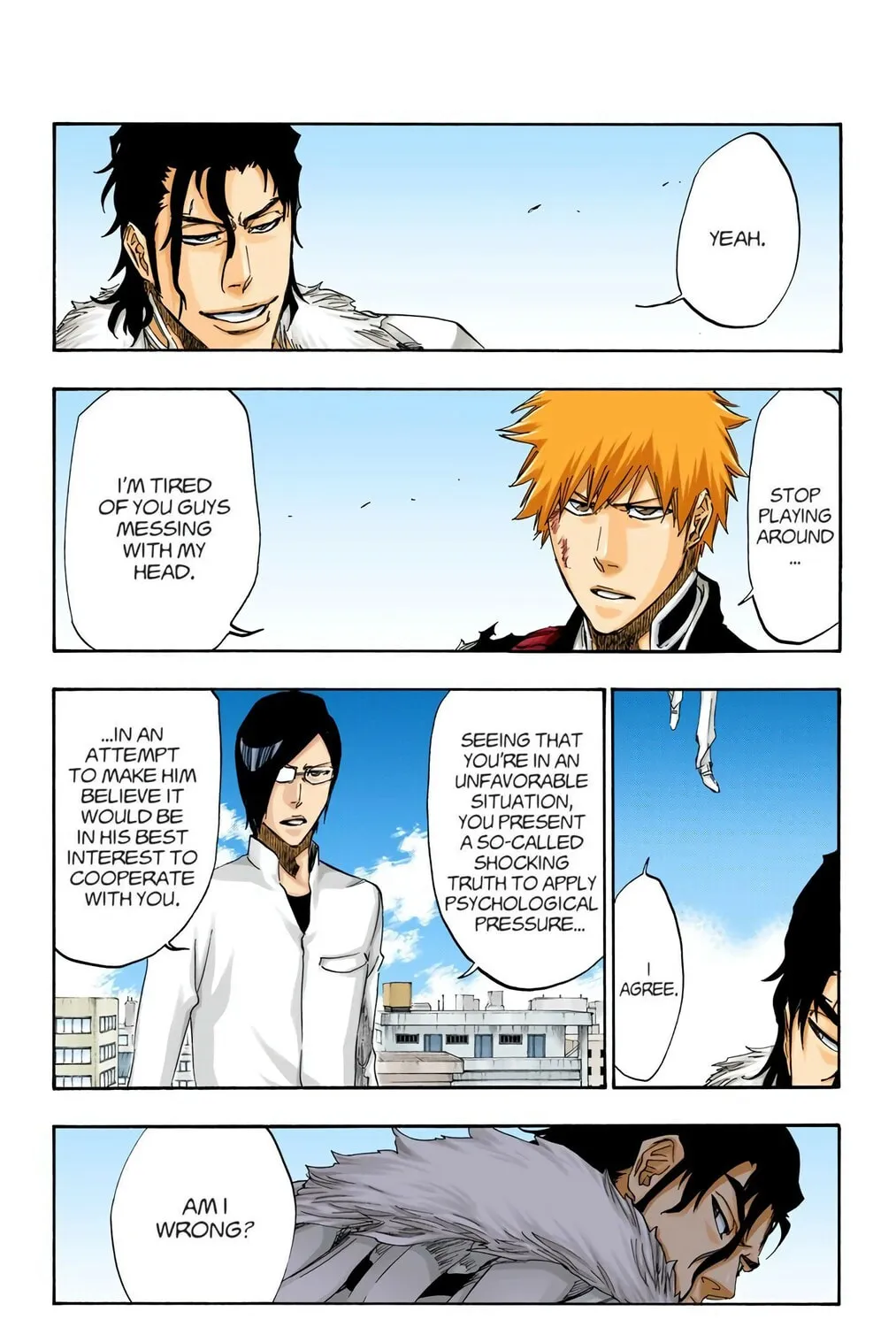Bleach Colored Manga
