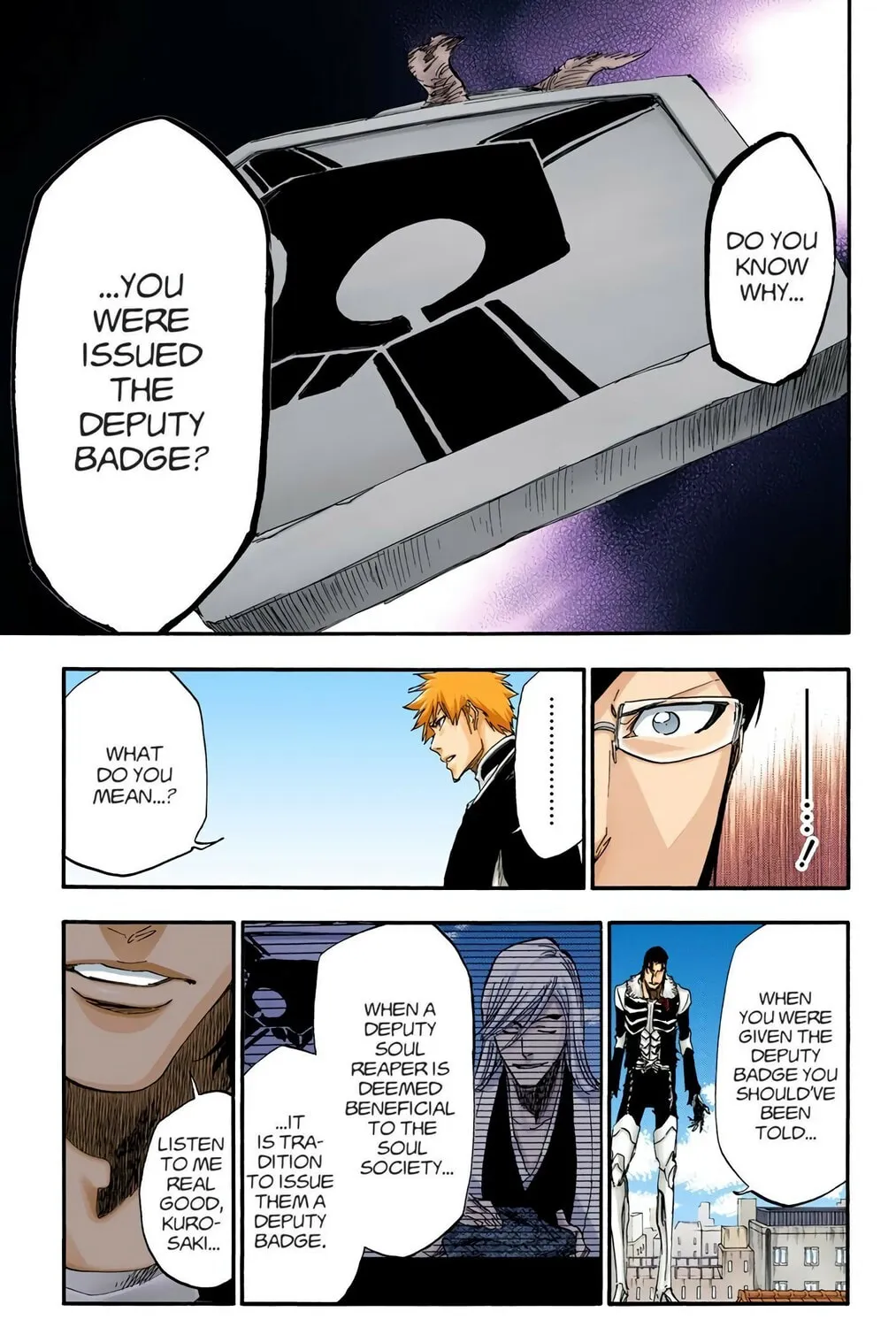 Bleach Colored Manga