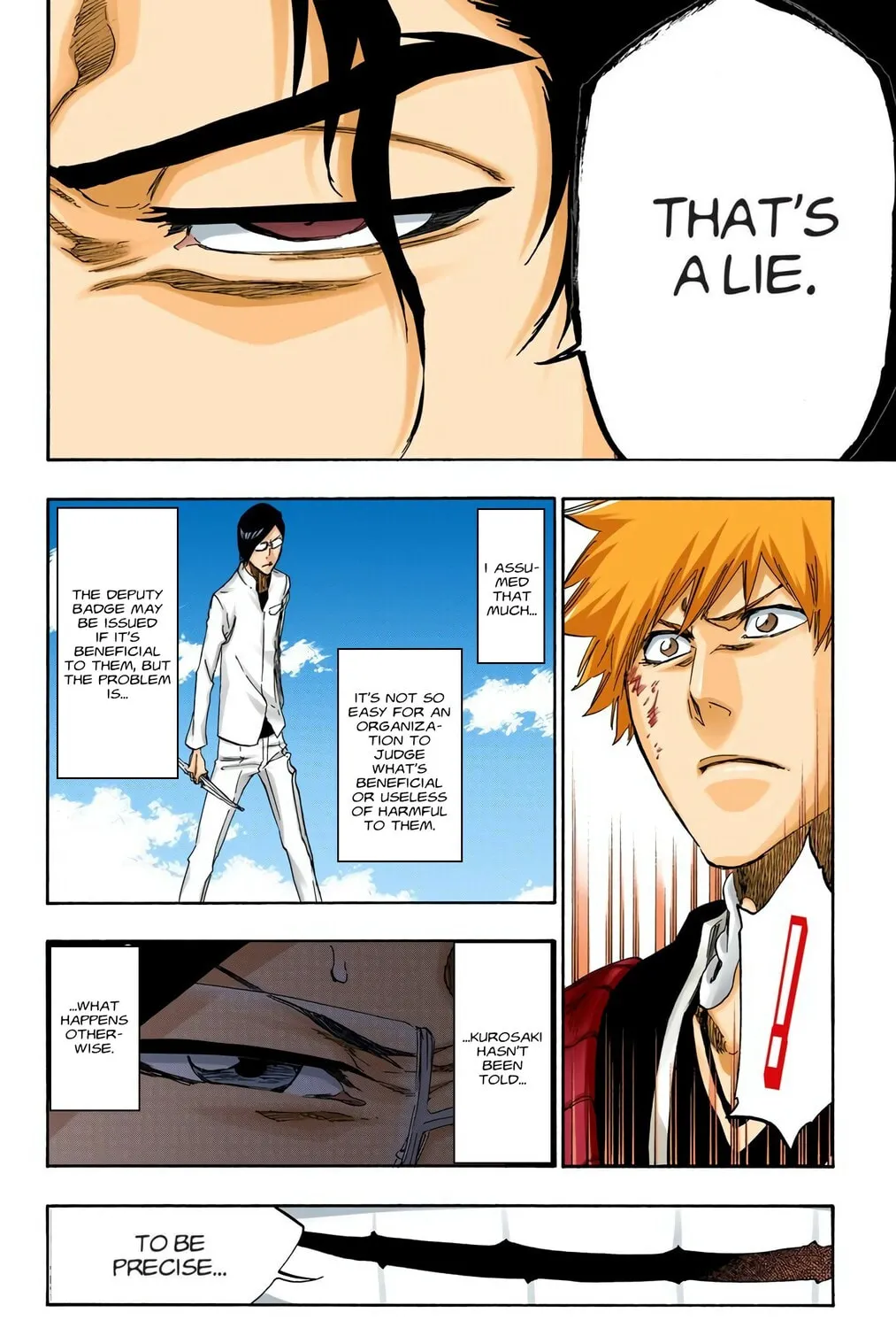 Bleach Colored Manga