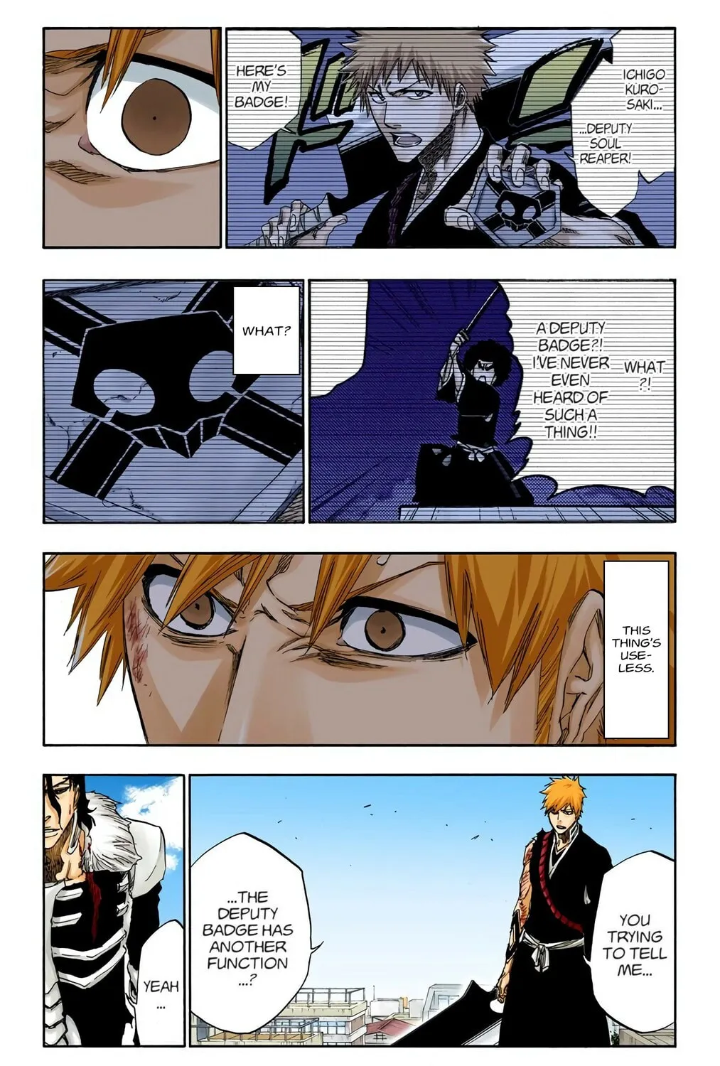 Bleach Colored Manga