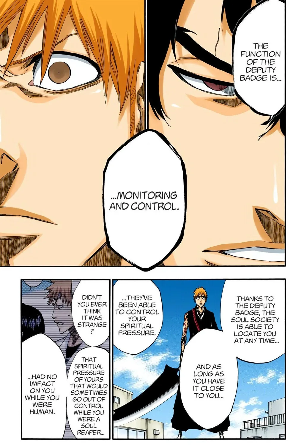 Bleach Colored Manga