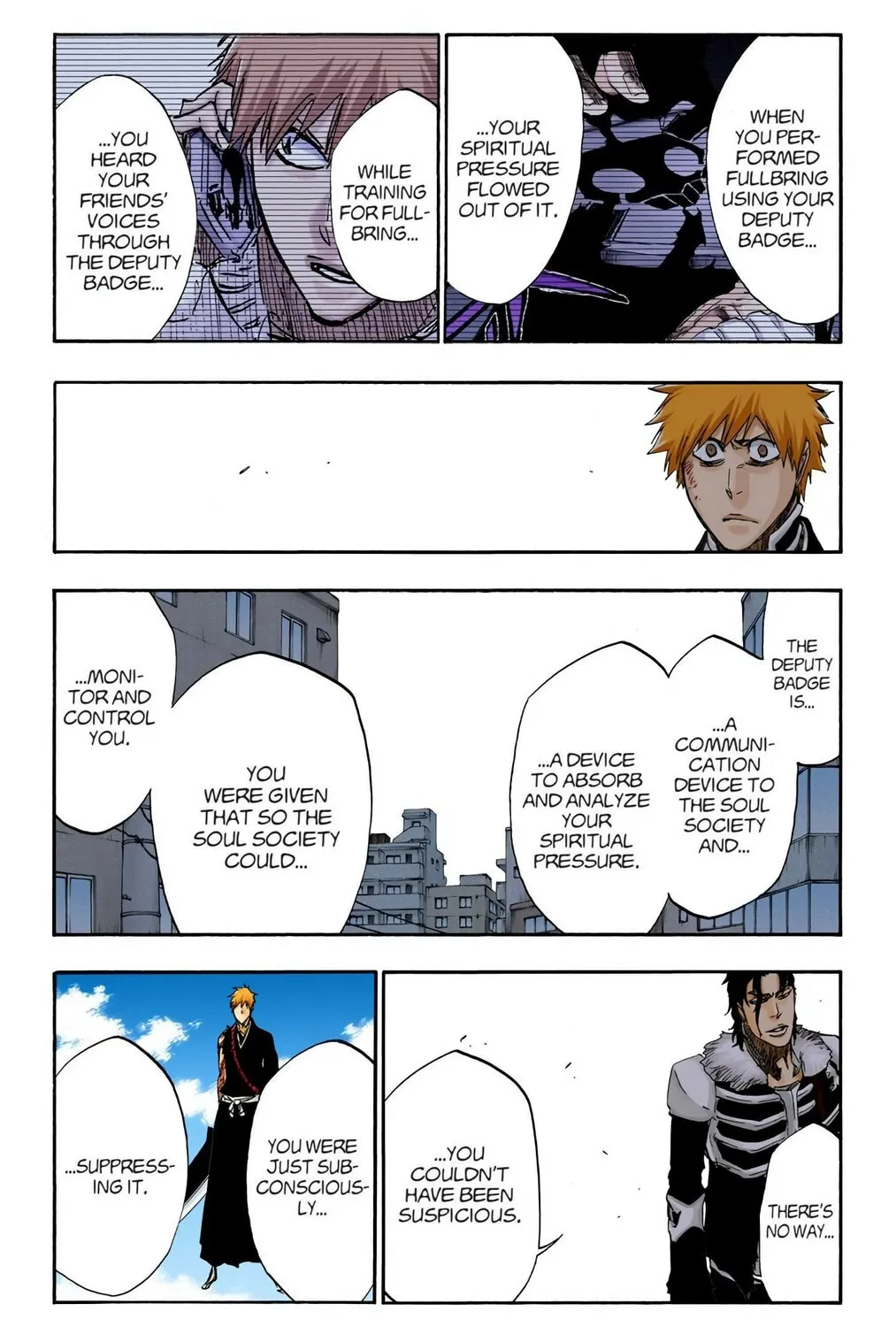 Bleach Colored Manga